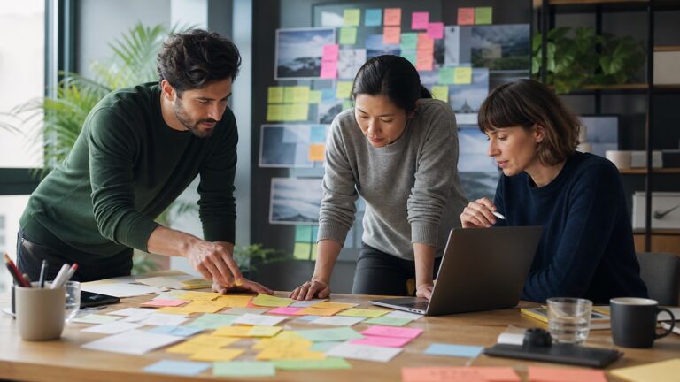 Professionelles Business-Bild mit KI-Symbolik und Datenschutz-Elementen, passend zum Artikelthema